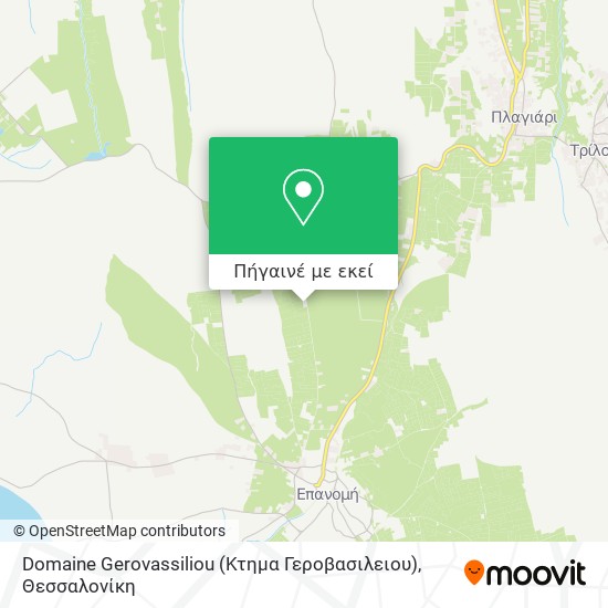 Domaine Gerovassiliou (Κτημα Γεροβασιλειου) χάρτης