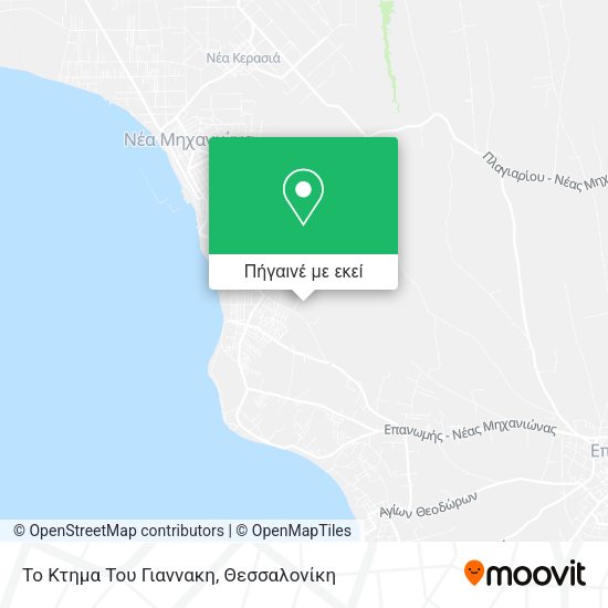 Το Κτημα Του Γιαννακη χάρτης