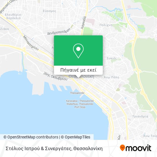 Στέλιος Ιατρού & Συνεργάτες χάρτης