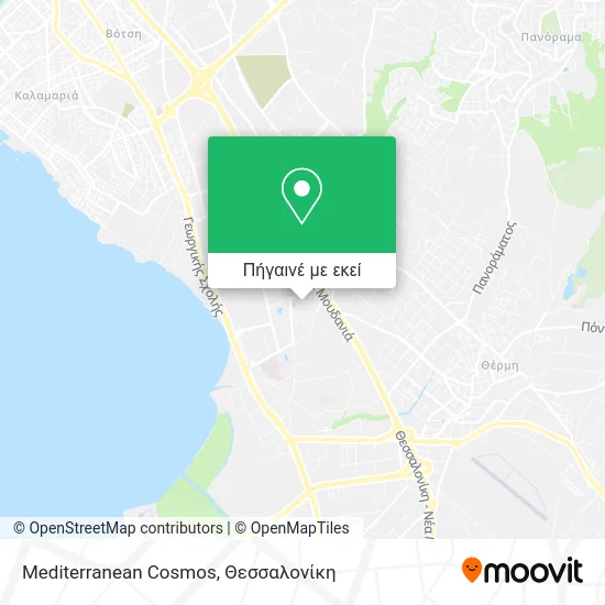 Mediterranean Cosmos χάρτης