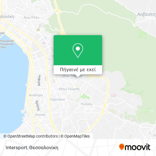 Intersport χάρτης