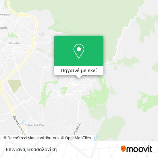Επινιανα χάρτης