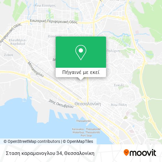 Σταση καραμανογλου  34 χάρτης