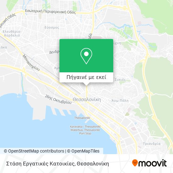 Στάση Εργατικές Κατοικίες χάρτης