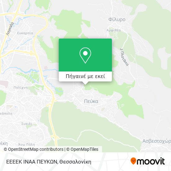 ΕΕΕΕΚ ΙΝΑΑ ΠΕΥΚΩΝ χάρτης