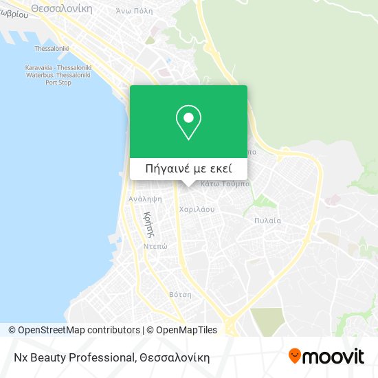 Nx Beauty Professional χάρτης