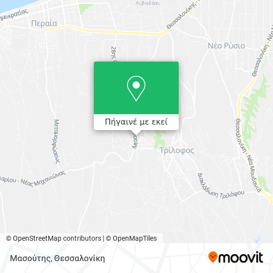 Μασούτης χάρτης