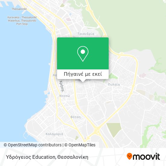 Υδρόγειος Education χάρτης