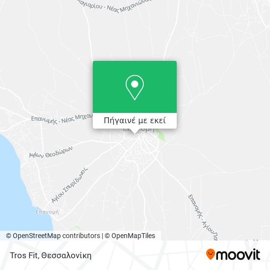 Tros Fit χάρτης