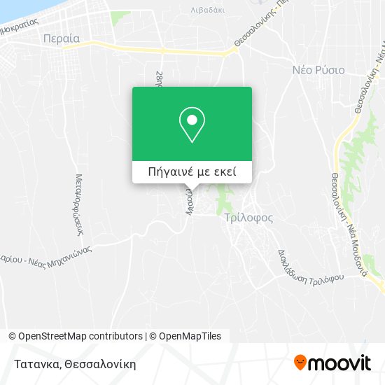 Τατανκα χάρτης