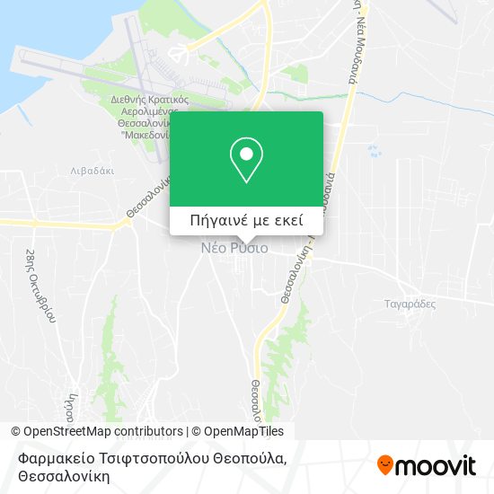 Φαρμακείο Τσιφτσοπούλου Θεοπούλα χάρτης