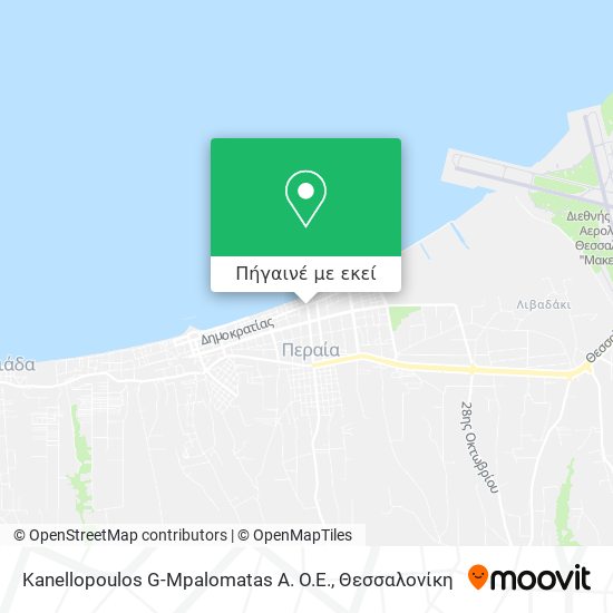 Kanellopoulos G-Mpalomatas A. O.E. χάρτης