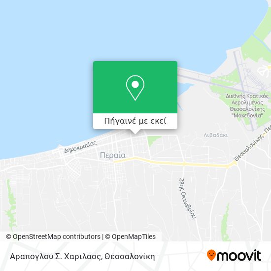 Αραπογλου Σ. Χαριλαος χάρτης