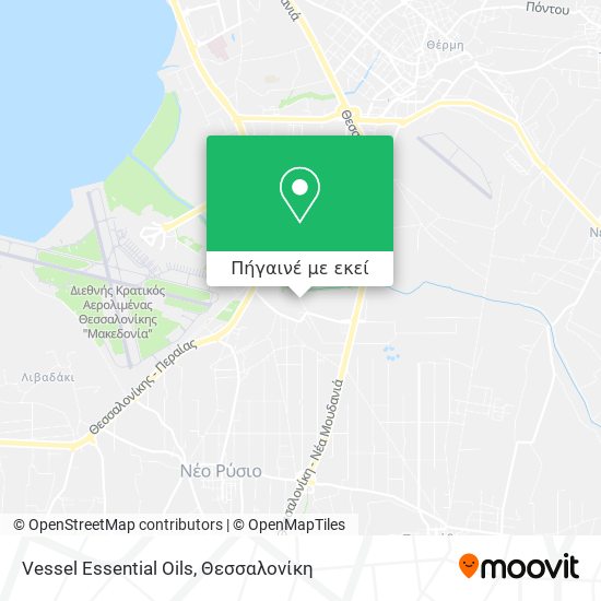Vessel Essential Oils χάρτης