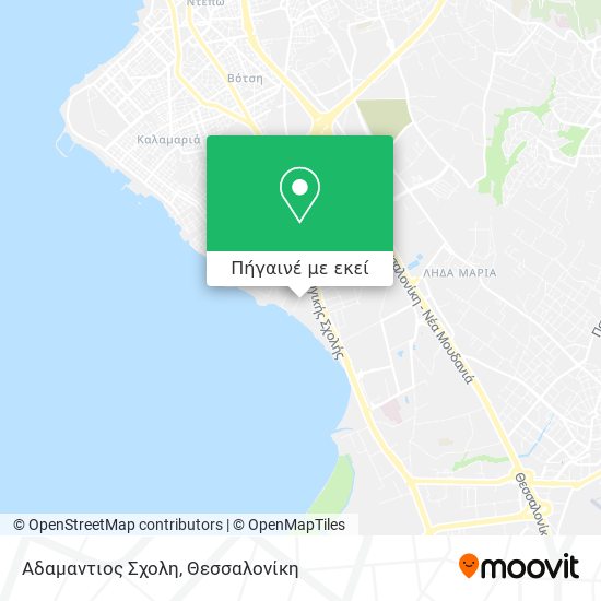 Αδαμαντιος Σχολη χάρτης