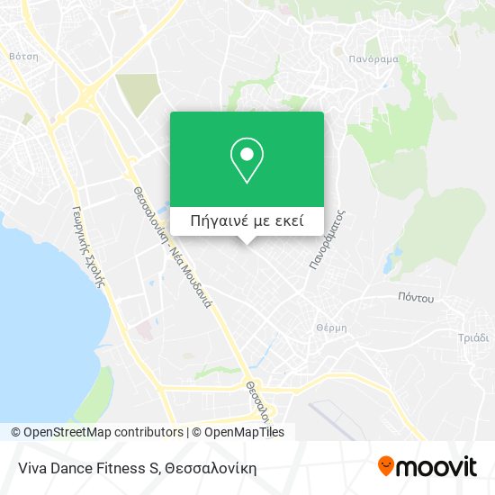Viva Dance Fitness S χάρτης