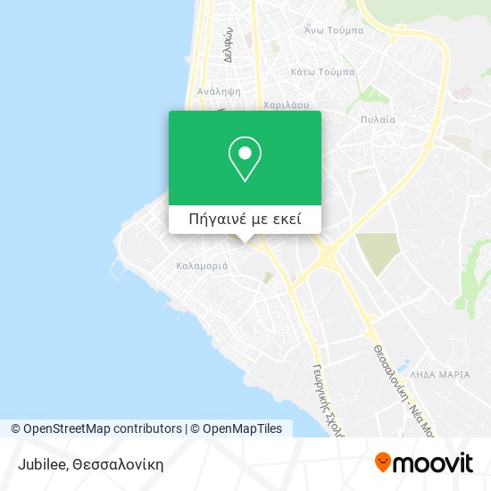 Jubilee χάρτης