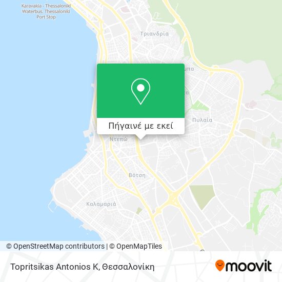 Topritsikas Antonios K χάρτης