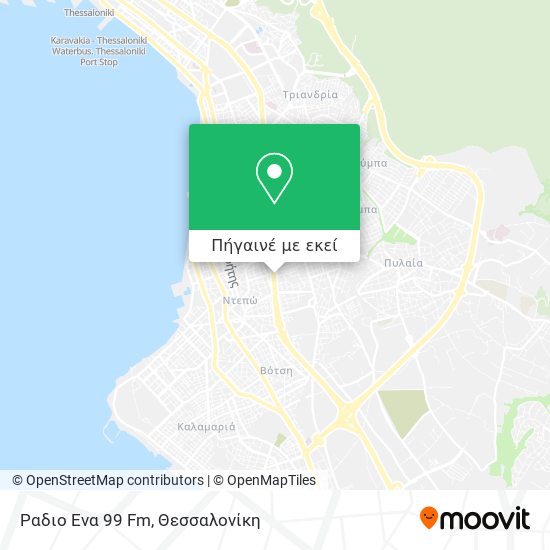 Ραδιο Ενα 99 Fm χάρτης