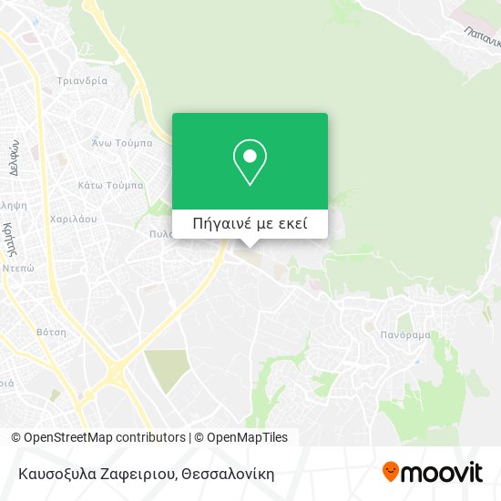 Καυσοξυλα Ζαφειριου χάρτης