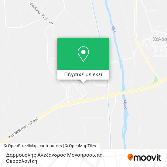 Δαρμουσλης Αλεξανδρος Μονοπροσωπη χάρτης