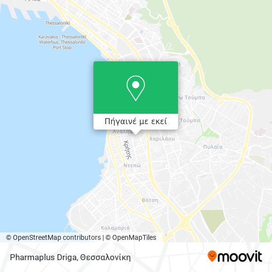Pharmaplus Driga χάρτης