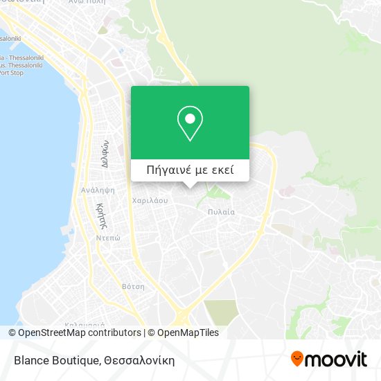 Blance Boutique χάρτης
