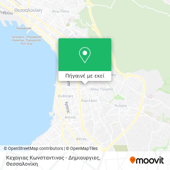 Κεχαγιας Κωνσταντινος - Δημιουργιες χάρτης