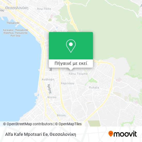 Alfa Kafe Mpotsari Ee χάρτης