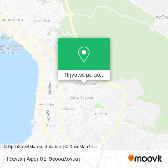 Τζανιδη Αφοι ΟΕ χάρτης