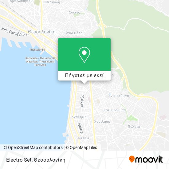 Electro Set χάρτης