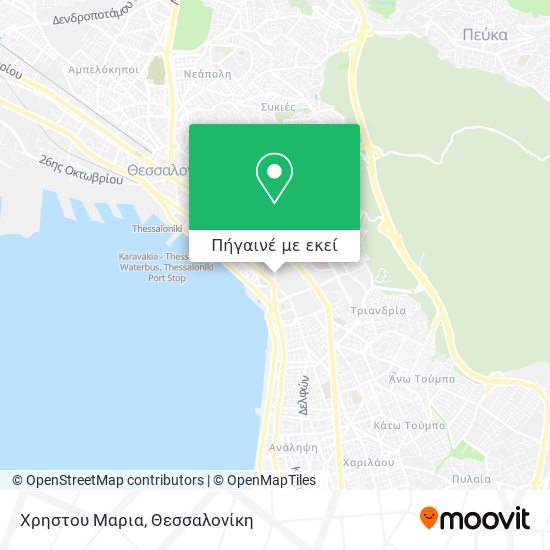 Χρηστου Μαρια χάρτης