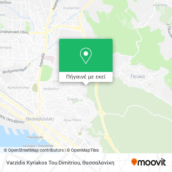 Varzidis Kyriakos Tou Dimitriou χάρτης