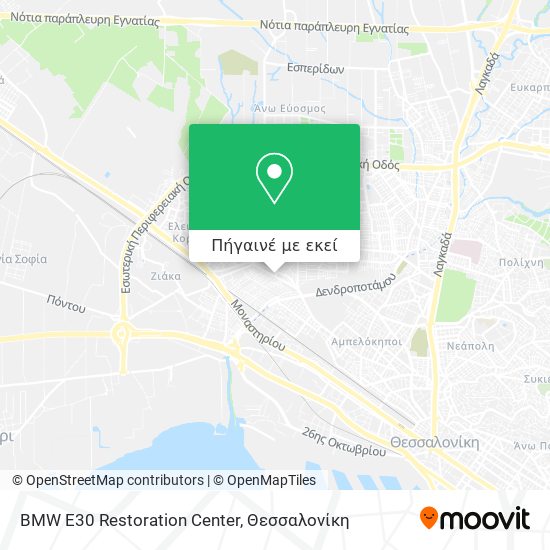 BMW E30 Restoration Center χάρτης
