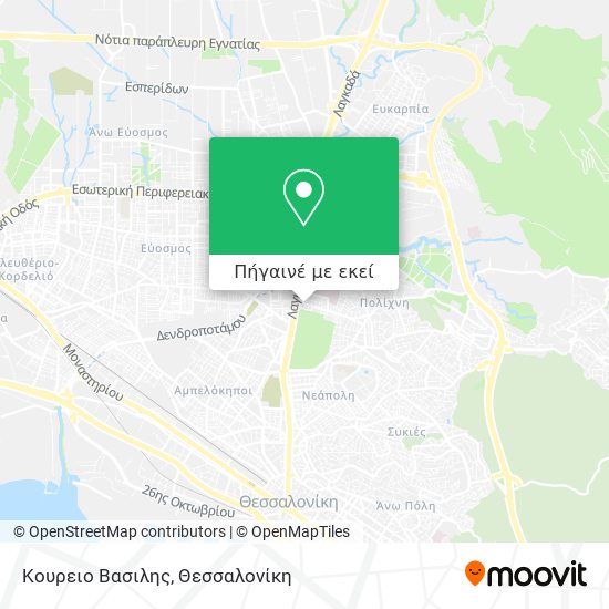 Κουρειο Βασιλης χάρτης