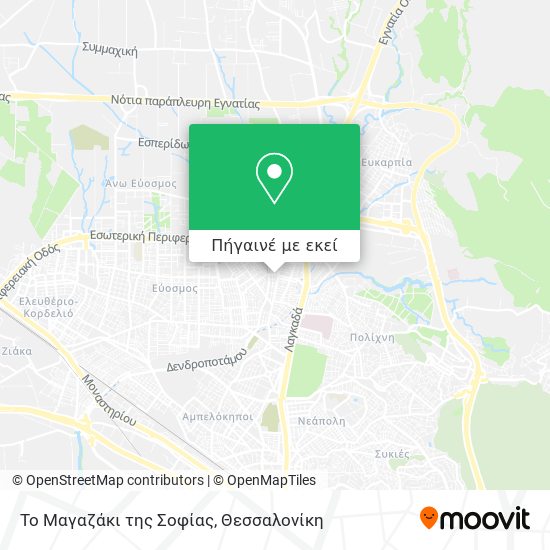 Το Μαγαζάκι της Σοφίας χάρτης