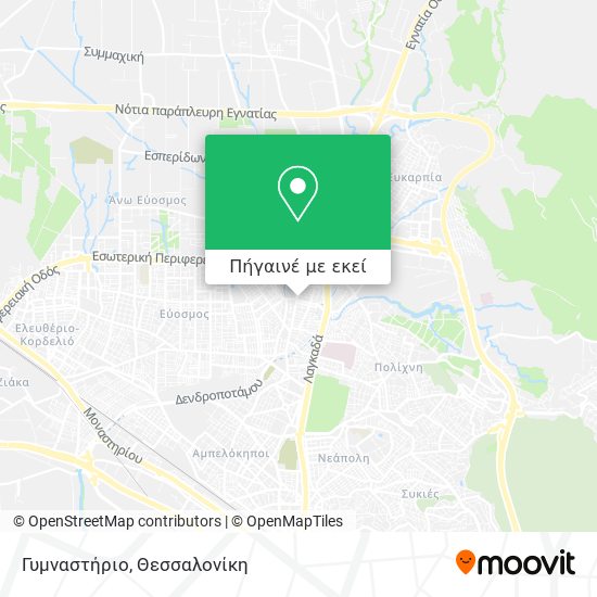 Γυμναστήριο χάρτης
