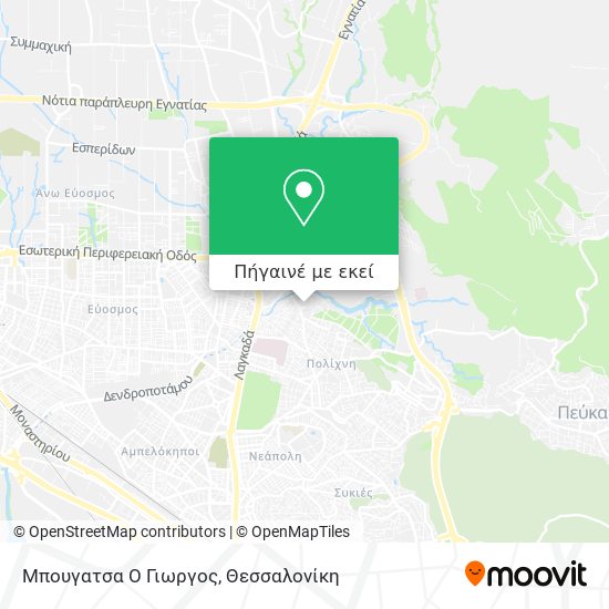 Μπουγατσα Ο Γιωργος χάρτης