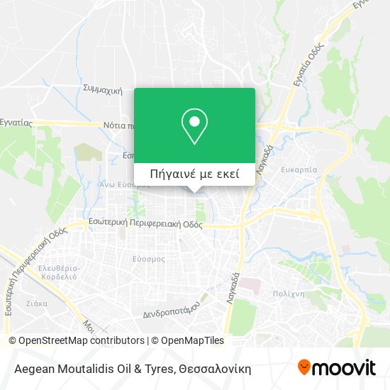 Aegean Moutalidis Oil & Tyres χάρτης