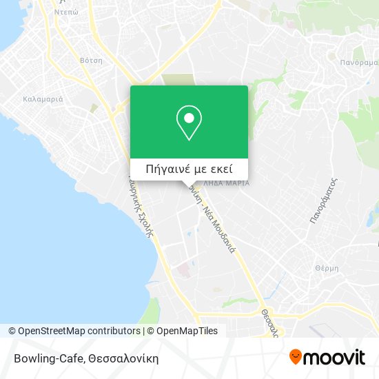 Bowling-Cafe χάρτης