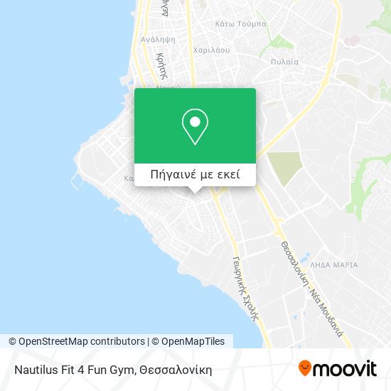 Nautilus Fit 4 Fun Gym χάρτης