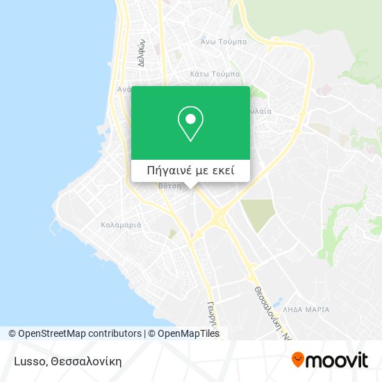 Lusso χάρτης