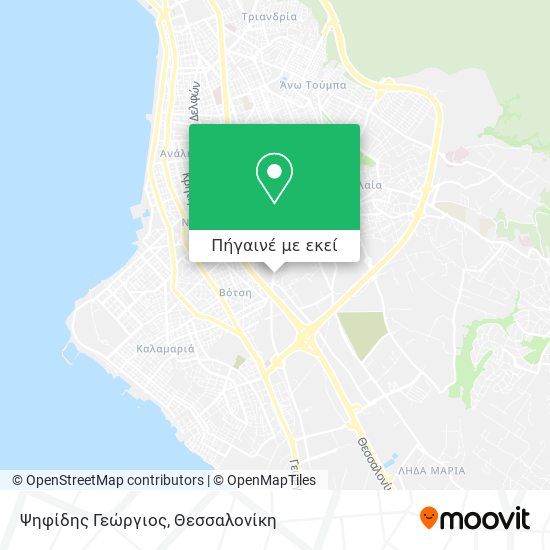 Ψηφίδης Γεώργιος χάρτης