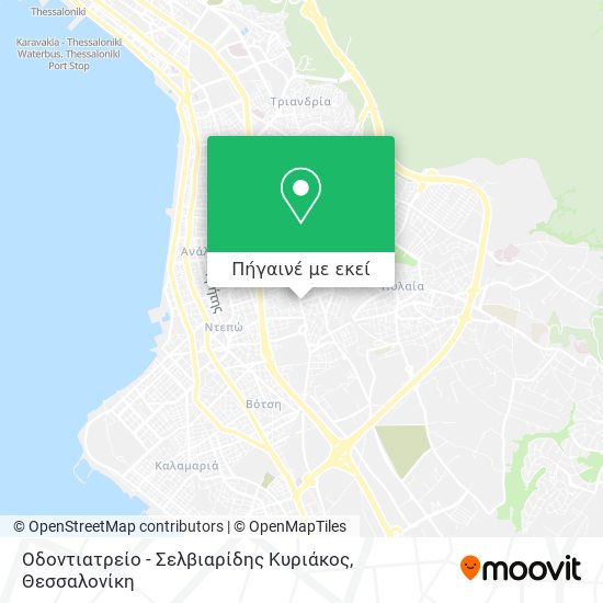 Οδοντιατρείο - Σελβιαρίδης Κυριάκος χάρτης