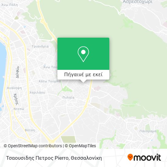 Τσαουσιδης Πετρος Pierro χάρτης