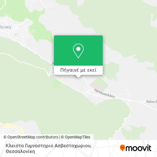 Κλειστο Γυμναστηριο Ασβεστοχωριου χάρτης