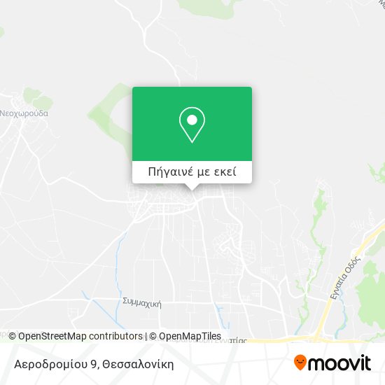 Αεροδρομίου 9 χάρτης