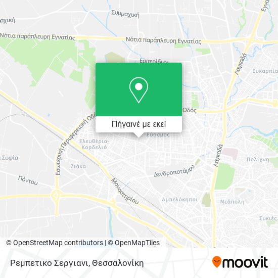 Ρεμπετικο Σεργιανι χάρτης