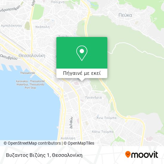 Βυζαντος Βιζύης 1 χάρτης