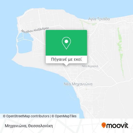 Μηχανιώνα χάρτης